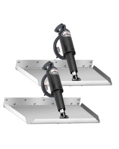 Lenco 12" x 9" Edgemount Trim Tab Kit w/LED Indicator Switch Kit 12V