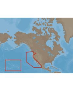 C-MAP MAX NA-M024 - U.S. West Coast & Hawaii - SDCard