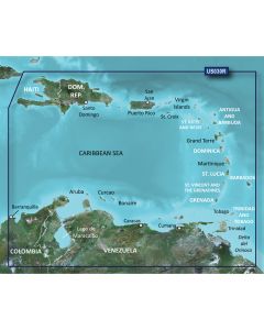 Garmin BlueChart g2 Vision HD - VUS030R - Southeast Caribbean - microSD/SD