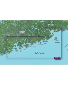 Garmin BlueChart g3 Vision HD - VUS001R - North Maine - microSD/SD