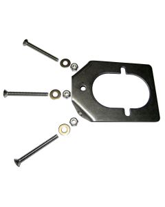 Lee's Stainless Steel Backing Plate f/Medium Rod Holders