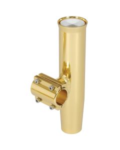 Lee's Clamp-On Rod Holder - Gold Aluminum - Horizontal Mount - Fits 1.050" O.D. Pipe