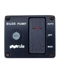 Rule Deluxe 3-Way Lighted Rocker Panel Switch