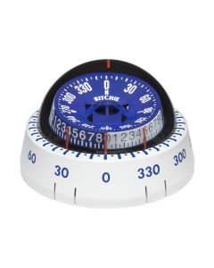 Ritchie XP-98W X-Port Tactician Compass - Surface Mount - White