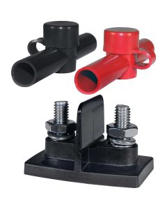 Blue Sea 2017 Dual PowerPost Cable Connectors - 2 x 3/8"