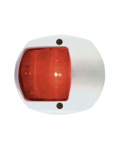Perko LED Side Light - Red - 12V - White Plastic Housing