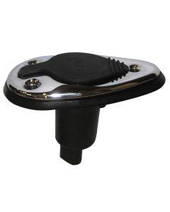 Perko Threaded Collar Pole Light Mounting Base - 2 Pin - Chrome Plated