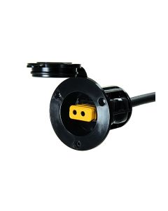 Cannon Flush Mount Power Port - Black