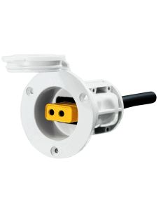 Cannon Flush Mount Power Port - White