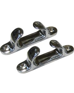 Perko 4" Straight Chock - Chrome Plated Zinc