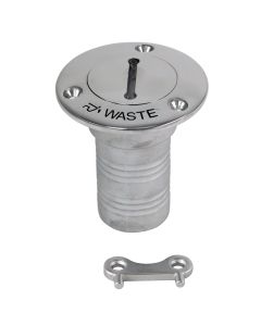 Whitecap Hose Deck Fill - 1-1/2" Hose Waste