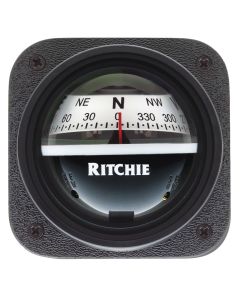 Ritchie V-537W Explorer Compass - Bulkhead Mount - White Dial