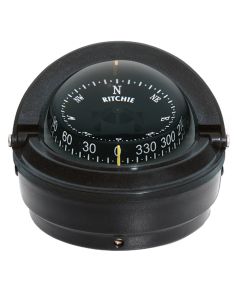 Ritchie S-87 Voyager Compass - Surface Mount - Black