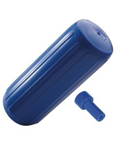Polyform HTM-3 Hole Through Middle Fender 10.5" x 27" - Blue w/Air Adapter