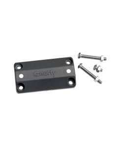 Scotty 242 Rail Mounting Adapter 7/8"-1" - Black