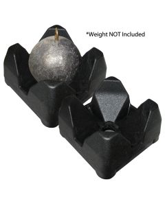 Scotty 3022-BK Weight Mate - Black 2 Pack