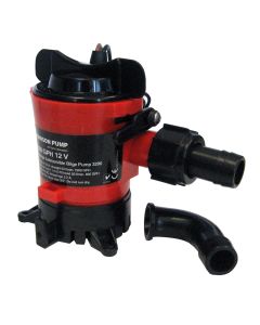 Johnson Pump 1000 GPH Bilge Pump 3/4" 12V Dura Ports