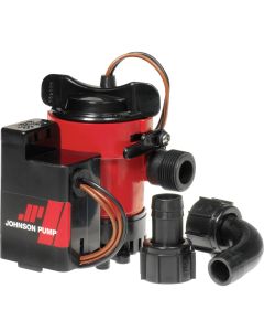 Johnson Pump 750GPH Auto Bilge Pump 3/4" Hose Mag Switch 12V