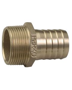 Perko 1-1/4" Pipe to Hose Adapter Straight Bronze MADE IN THE USA