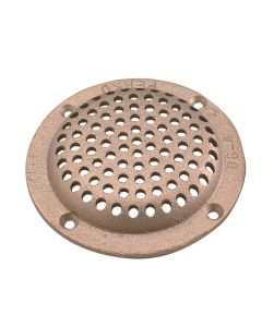 Perko 4" Round Bronze Strainer MADE IN THE USA