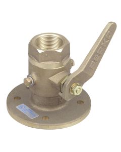 Perko 1-1/4" Seacock Ball Valve Bronze MADE IN THE USA