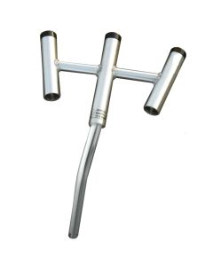 Wahoo Triple Rod Holder - 30 degree Bent Butt