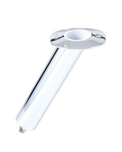 Lee's 30 Degree SS Flush Mount Swivel Base Rod Holder - 2" x 9" - Medium
