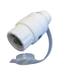 Jabsco In-Line Water Pressure Regulator 45psi - White