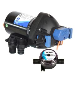 Jabsco Par-Max Shower Drain/General Purpose Pump - 3.5GPM-25psi-12VDC - w/Strainer