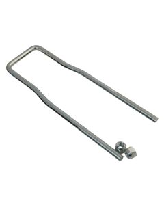 C.E. Smith Spare Tire Carrier w/Lug Nuts - 12"
