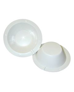 Poly-Planar 8-&#189"; Speaker Back Cover - White