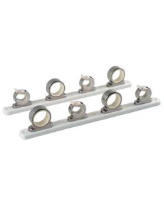 TACO 4-Rod Hanger w/Poly Rack - Polished Stainless Steel