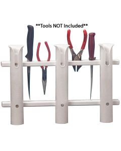 TACO 3-Rod Poly Rod Rack - White