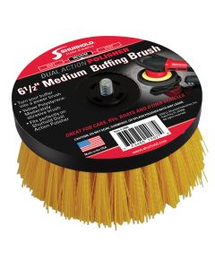 Shurhold 6-1/2" Medium Brush f/Dual Action Polisher