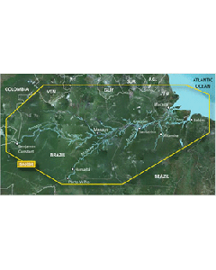 Garmin BlueChart g2 Vision HD -  VSA009R - Amazon River - microSD/SD