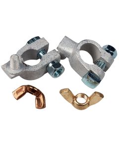 Ancor Tinned Battery Terminal - 5/16" & 3/8" Stud - Positive & Negative Combo