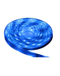 Lunasea Flexible Strip LED - 5M w/Connector - Blue - 12V