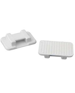Weld Mount AT-5 Large White Nylon Wire Tie Mount - Qty. 50