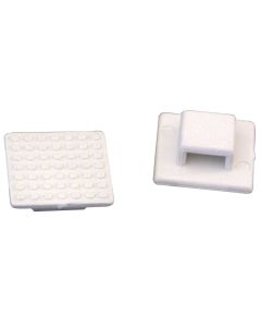 Weld Mount AT-3 Small White Nylon Wire Tie Mount - Qty. 100