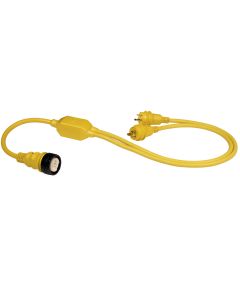 Marinco RY504-2-30 50A Female to 2-30A Male Reverse "Y" Cable
