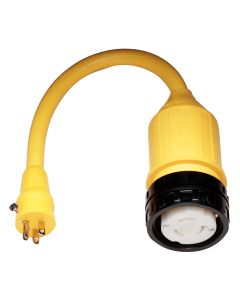 Marinco 115A Pigtail Adapter - 50A Female to 15A Male