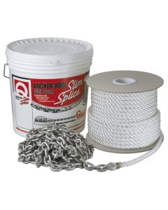 Quick Anchor Rode 15' of 7mm Chain and 300' of 1/2" Rope