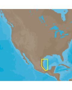 C-MAP  4D NA-D946 Brownsville, TX to Coatzacoalcos, MX