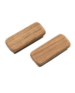Whitecap Teak Rectangular Drawer Knob - 2-3/4"L - 2 Pack
