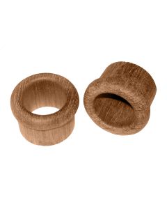 Whitecap Teak Finger Pull - 1" Barrel Length - 2 Pack