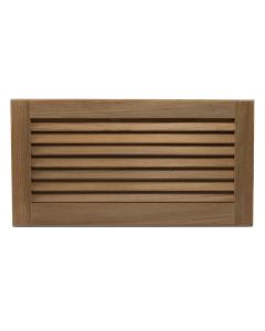 Whitecap Teak Louvered Insert - 9-3/8" x 18" x 3/4"