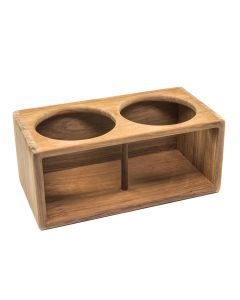 Whitecap Teak Two Insulated Drink Rack