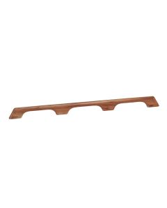 Whitecap Teak Handrail - 3 Loops - 33"L