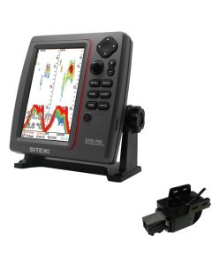 SI-TEX SVS-760 Dual Frequency Sounder 600W Kit w/Transom Mount Triducer