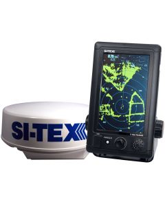 SI-TEX T-760 Compact Color Radar w/4kW 18" Dome - 7" Touchscreen